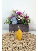 Lumânare din ceară naturală formă ou de Paște - Decor festiv și aromă plăcută