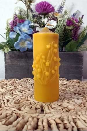 Lumânare flori lăcramioară 150gr