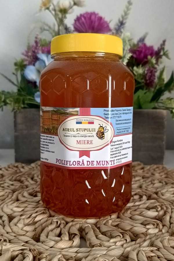 Miere polifloră de munte - Arome bogate și beneficii naturale