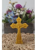 Lumânare formă Cruce Iisus 80 gr
