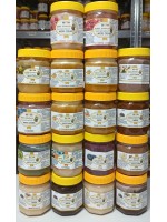Pachetul 18x250 gr sortimente miere cremă