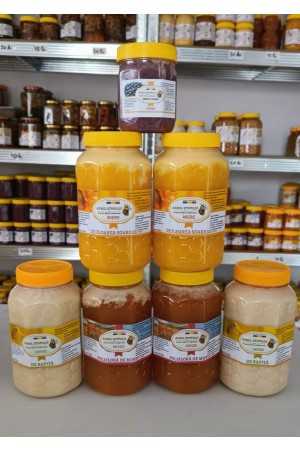 Pachetul ianuariei 6x1kg ( 2kg Rapiță, 2kg Floarea Soarelui,2kg Polifloră de munte) +Cadou 1x250gr miere cremă afine