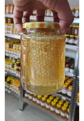 Miere cu fagure salcâm 1kg