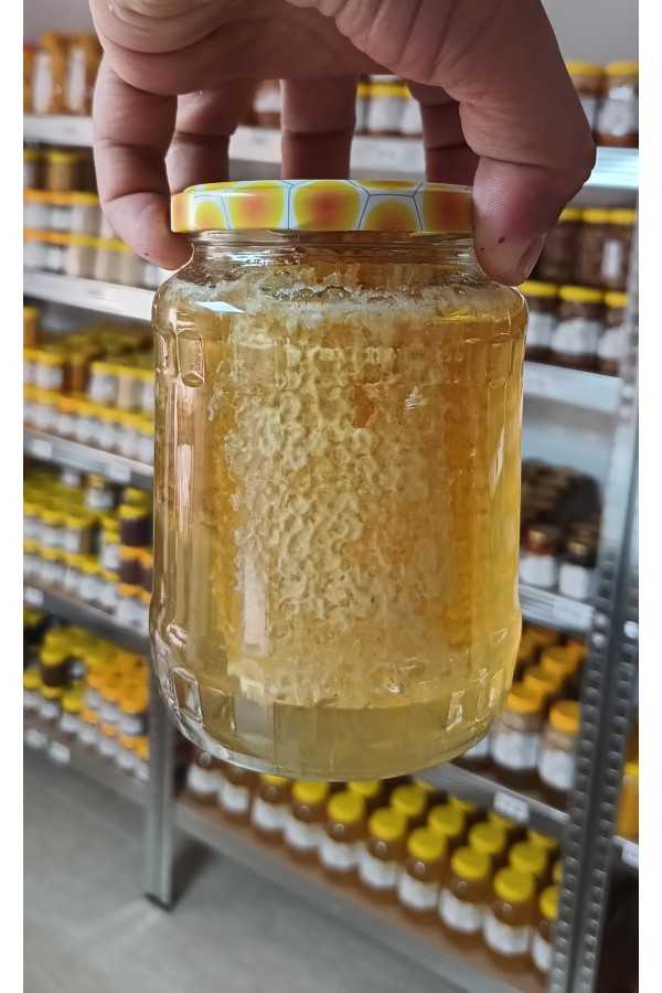 Miere cu fagure salcâm 1kg