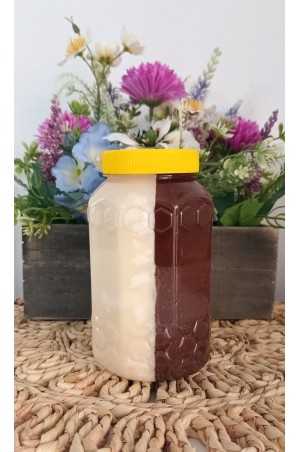 Miere de rapiță cu miere cremă cu cacao 1 kg