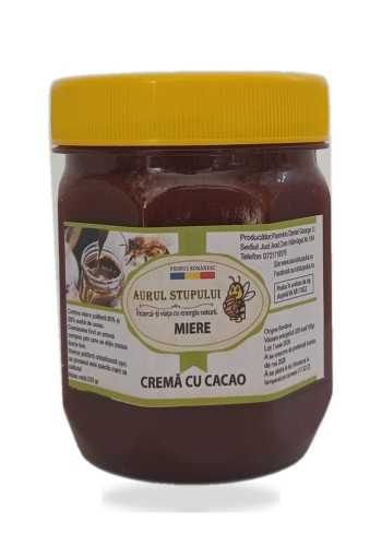 Miere cremă cu cacao 250gr