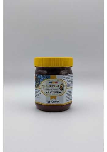 Miere cremă cu aronia - Deliciu dulce și sănătos