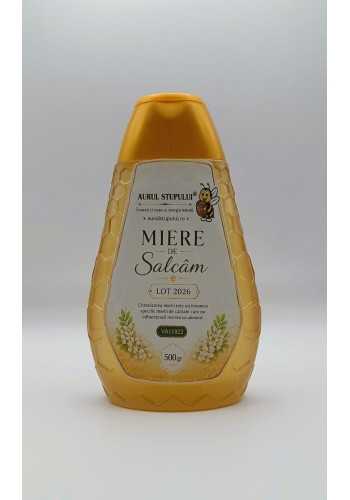 Miere salcam flacon 500gr, miere naturala salcam , miere de salcam