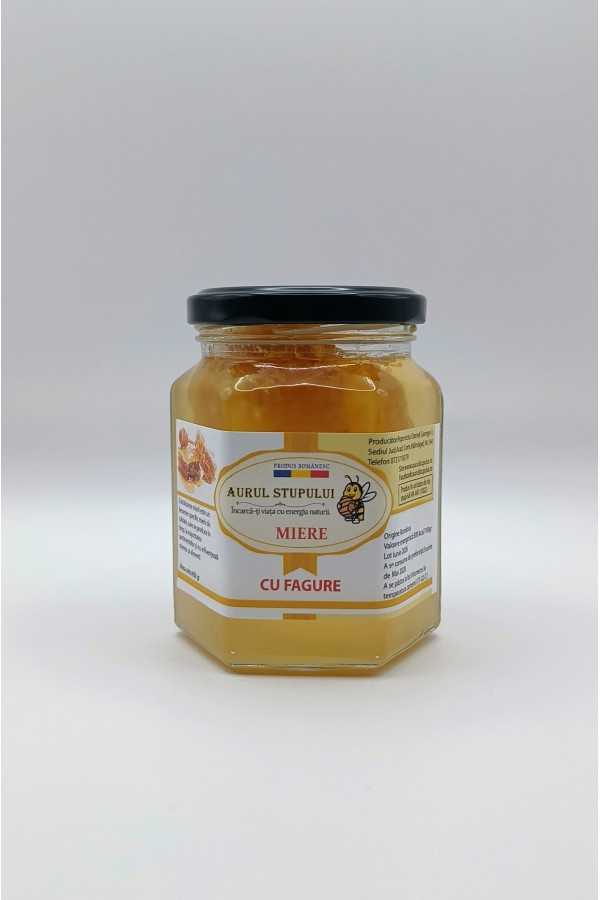 Miere cu fagure 400 gr