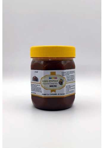 Miere cremă cu cacao și caramel - Deliciu dulce și cremos