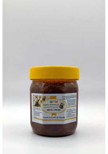 Miere cremă cacao și alune de pădure 250gr