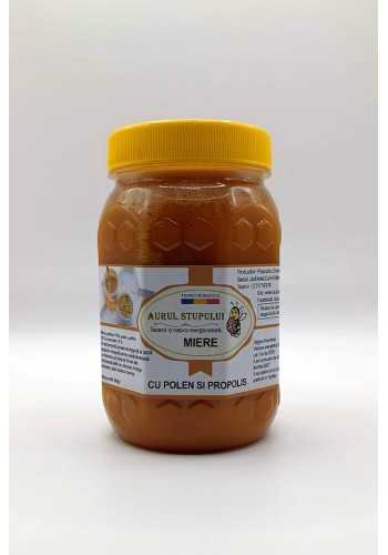 Miere cu polen si propolis 500 gr